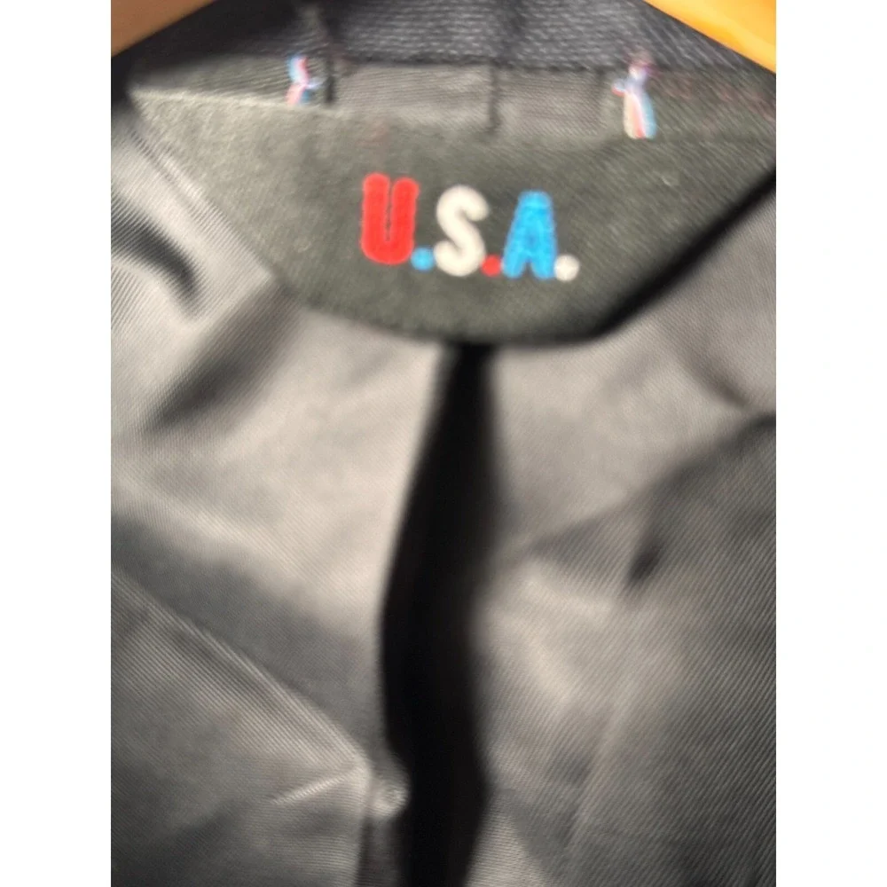 Jack Spade Mens 42 Wool Sport‎ Coat Blazer Black 2 Button Made USA Career Formal